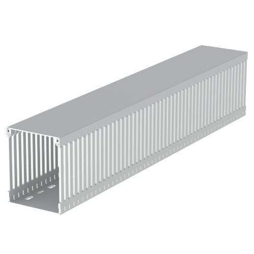 Grauer Kabelkanal U43X 100x80mm mit der Referenz 100.80.88 von der Marke UNEX