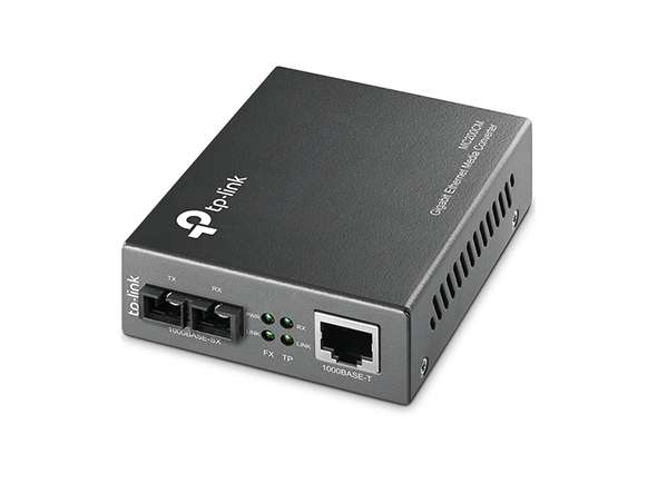 Gigabit-Ethernet-Medienkonverter mit der Referenz MC200CM von der Marke TP-LINK
