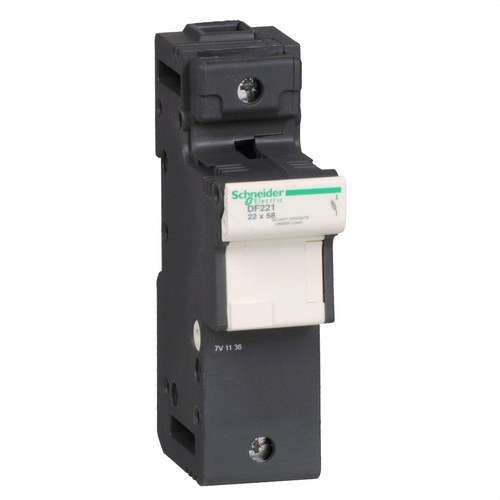 Sicherungshalter ohne Meldeleuchte 1P 125A Sicherung 22X58 mit der Referenz DF221 von der Marke SCHNEIDER ELECTRIC