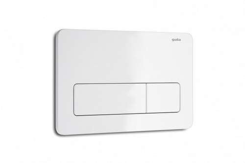 Double Flush Button Street Square White with reference 5056301 from the brand GALA