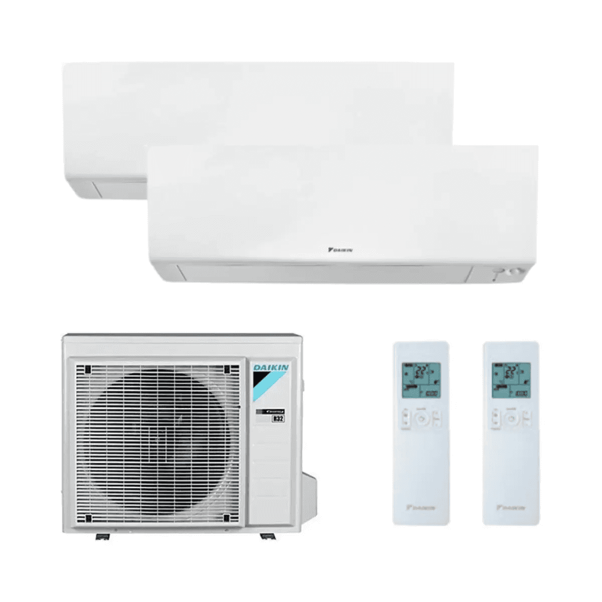 Klimaanlage 2x1 mit WLAN Daikin Perfera 2,5 kW 9000 BTU mit der Referenz KITDAIPER2MXM40A2525 von der Marke DAIKIN