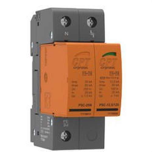 Überspannungsschutzgerät PSC2-230-TT 1P+N 12,5kA 2 Module steckbar mit der Referenz 77738205 von der Marke CIRPROTEC
