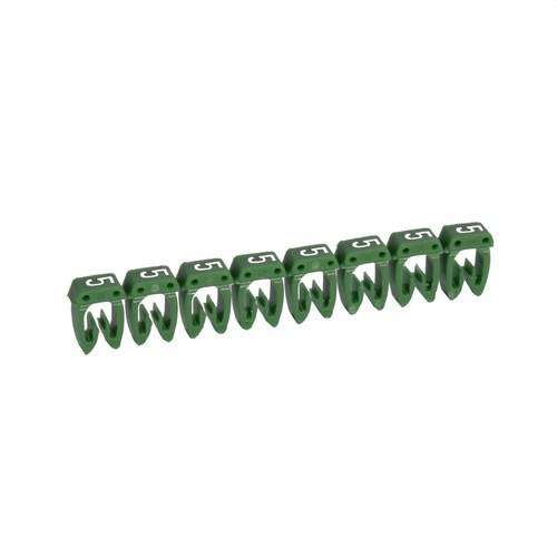 Kabelkennzeichnung CAB 3 - Ziffer 5 bis 6mm² mit der Referenz 038235 von der Marke LEGRAND
