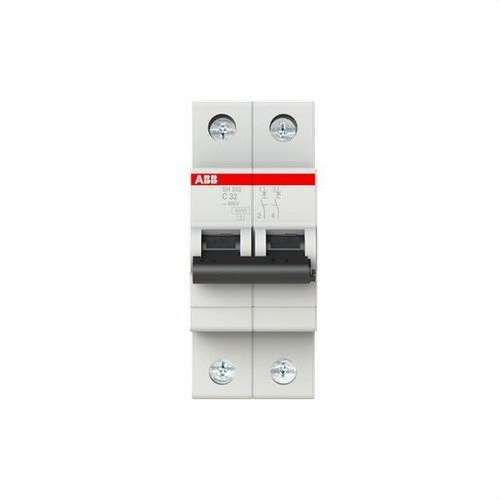 Leitungsschutzschalter SH202-C32 2P 32A Charakteristik C mit der Referenz 2CDS212001R0324 von der Marke ABB