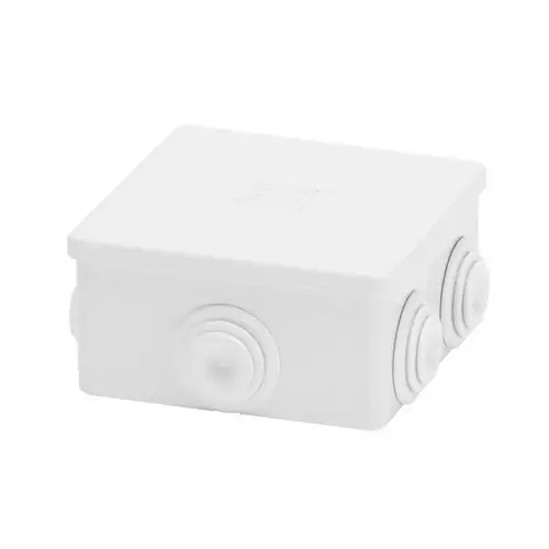 Abzweigdose mit Druckdeckel 80x80x40mm mit der Referenz GW44003 von der Marke GEWISS