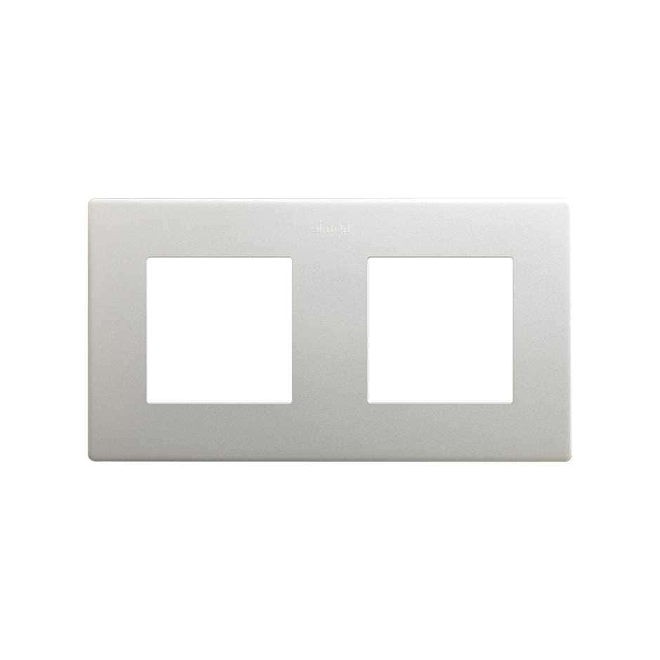 Rahmen für 2 Elemente Aluminium Simon 270 mit der Referenz 27000620-093 von der Marke SIMON