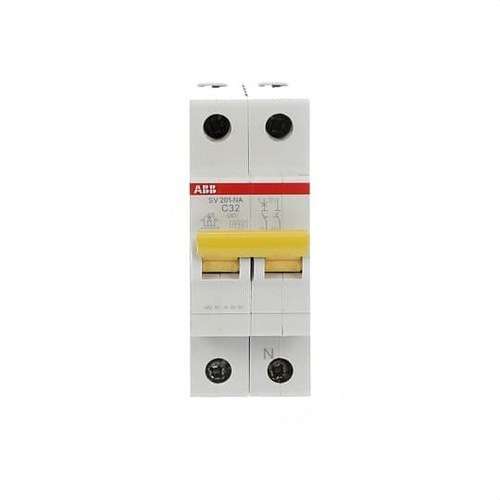 Leitungsschutzschalter SV201-C32NA 1P+N 32A Charakteristik C 6kA mit der Referenz 2CDS211166R0324 von der Marke ABB