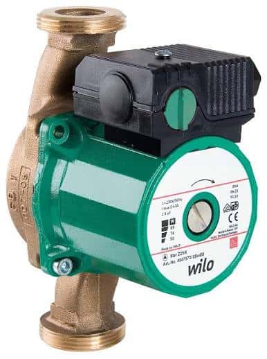 Wilo Star-Z 25/2 EM 180 mm 230V PN10 Umwälzpumpe mit der Referenz 4029062 von der Marke WILO
