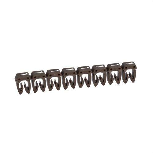 Kabelmarkierer CAB 3 - Ziffer 1 bis 1,5mm² mit der Referenz 038211 von der Marke LEGRAND