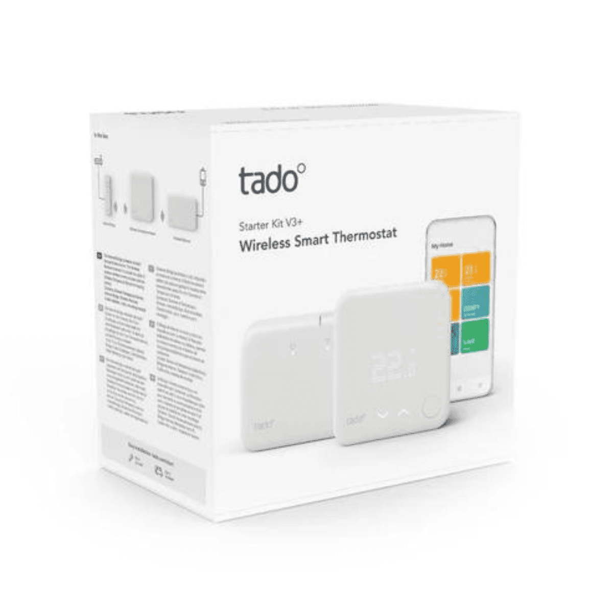 Starter-Kit für drahtloses Smart-Thermostat TADO V3+ mit WiFi und APP mit der Referenz ST KIT W V3 + von der Marke TADO