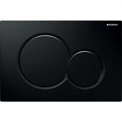 Dual Flush Button SIGMA01 Intense Black with reference 115.770.DW.5 from the brand GEBERIT