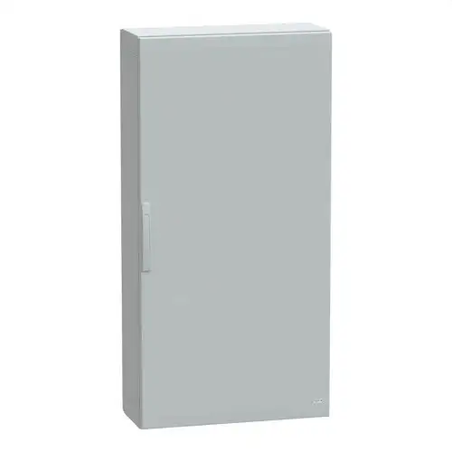 Polyester-Schrank PanelSeT PLA komplett geschlossen 1500x750x320 IP65 mit der Referenz NSYPLA1573G von der Marke SCHNEIDER ELECTRIC