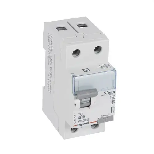 Differential TX3 2P 40A 30mA Klasse AC mit der Referenz 403033 von der Marke LEGRAND
