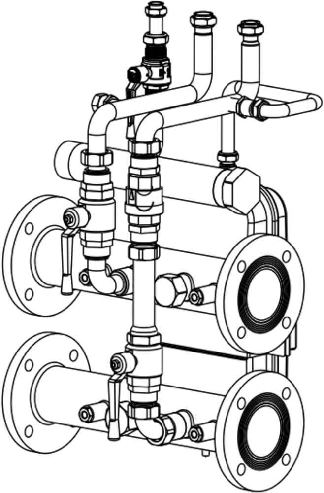 Hydraulikkit für Platinum BC Wand iR32 mit der Referenz 7768660 von der Marke BAXI 