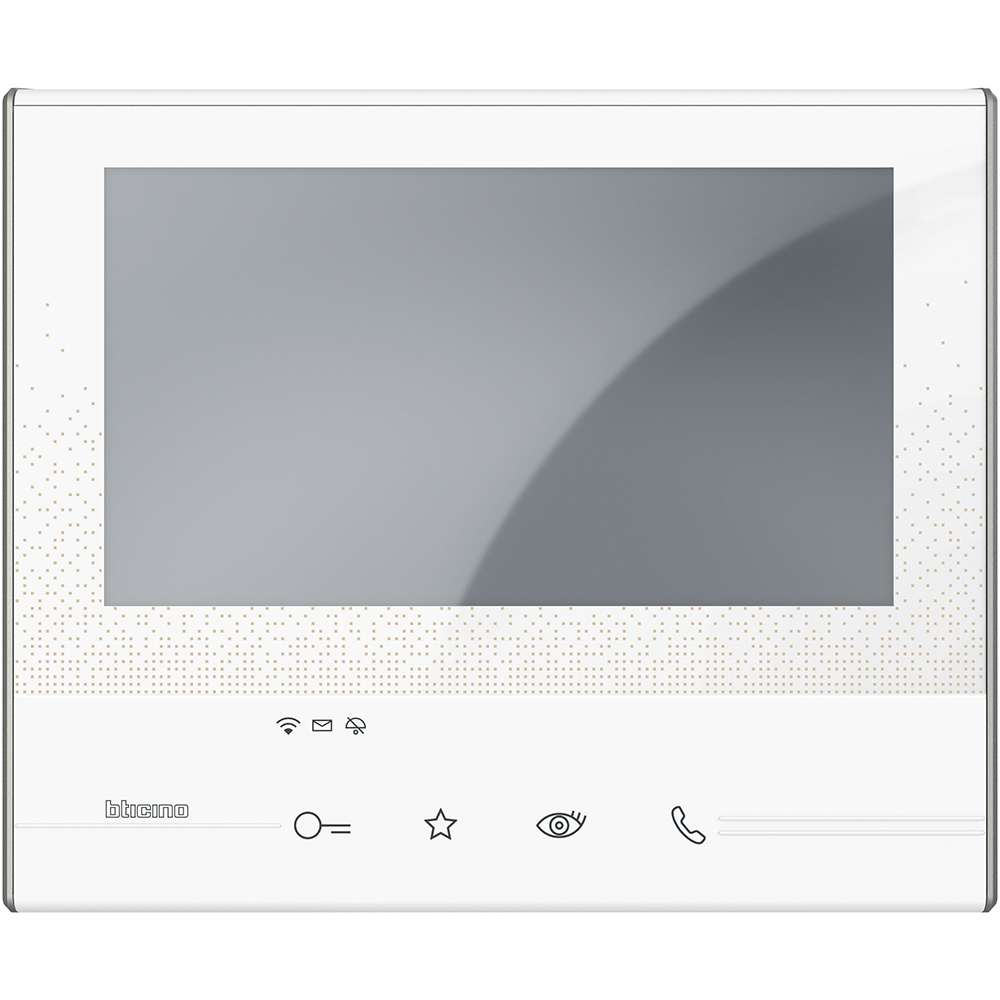 Monitor für Video-Türsprechanlage mit WiFi Bticino Classe 300X13E mit der Referenz 344642 von der Marke BTICINO