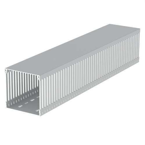 Grauer Kabelkanal U43X 100x100mm mit der Referenz 100.100.88 von der Marke UNEX