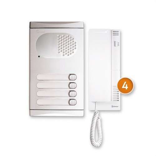 Kit Türsprechanlage für 4 Wohnungen Golmar 4140/AL mit der Referenz 11284140B von der Marke GOLMAR