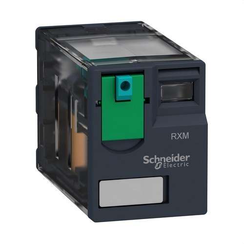 Miniatur-Steckrelais Zelio Relay 6A 4PDT 24 V DC mit der Referenz RXM4AB1BD von der Marke SCHNEIDER ELECTRIC