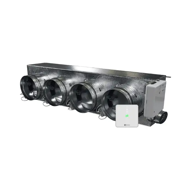 Motorized Plenum Airzone Easyzone 25 Wi-Fi Slim + VMC AZC25DAIST07M4 for Daikin – 4 outlets Ø150 mm (medium capacity) with reference AZC25DAIST07M4 from the brand AIRZONE