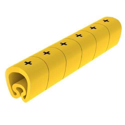 Vorgeschnittene gelbe Markierer Ø5 PVC-beschichtet mit der Referenz 1811 von der Marke UNEX