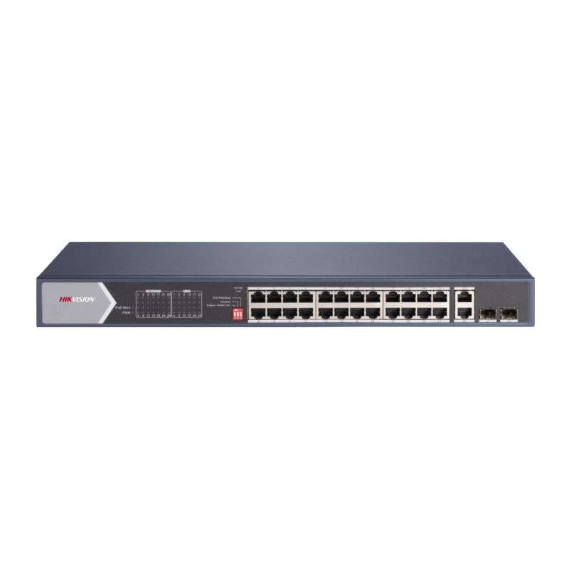 24-Port Gigabit PoE Switch Hikvision DS-3E0528HP-E mit der Referenz DS-3E0528HP-E von der Marke HIKVISION