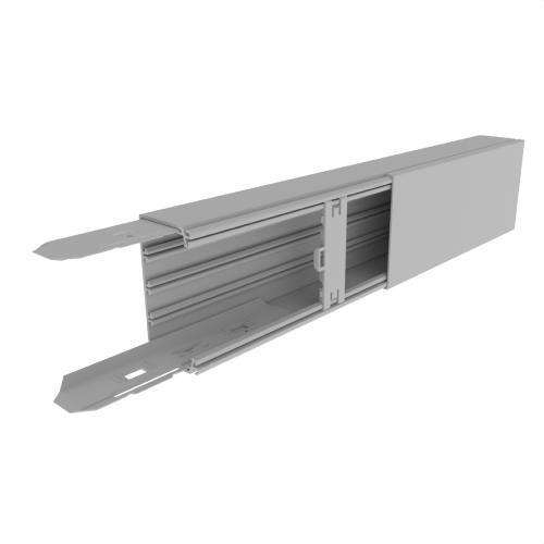 Graue Kabelrinne U23X 60x110mm mit der Referenz 73083-04 von der Marke UNEX