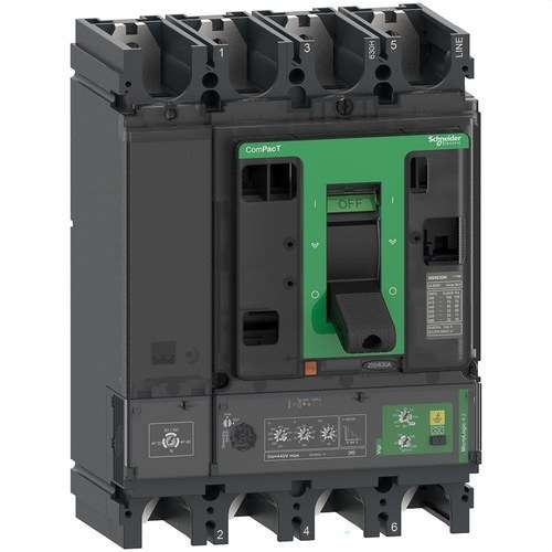 Automatischer Schalter ComPacT NSX400N 50kA AC 4P4R 400A Micrologic 4.3 mit der Referenz C40N44V400 von der Marke SCHNEIDER ELECTRIC