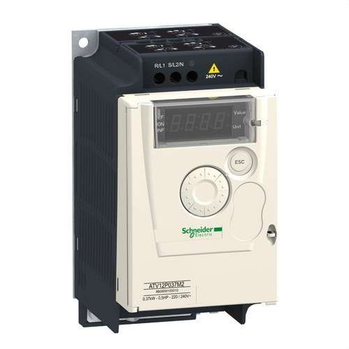 Drehzahlregler ALTIVAR-12 0,37KW 240V 1PH mit der Referenz ATV12P037M2 von der Marke SCHNEIDER ELECTRIC