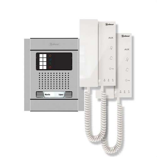Golmar N4202/T-ART 2P Audio-Kit mit 2 Leitungen mit der Referenz 12404202 von der Marke GOLMAR