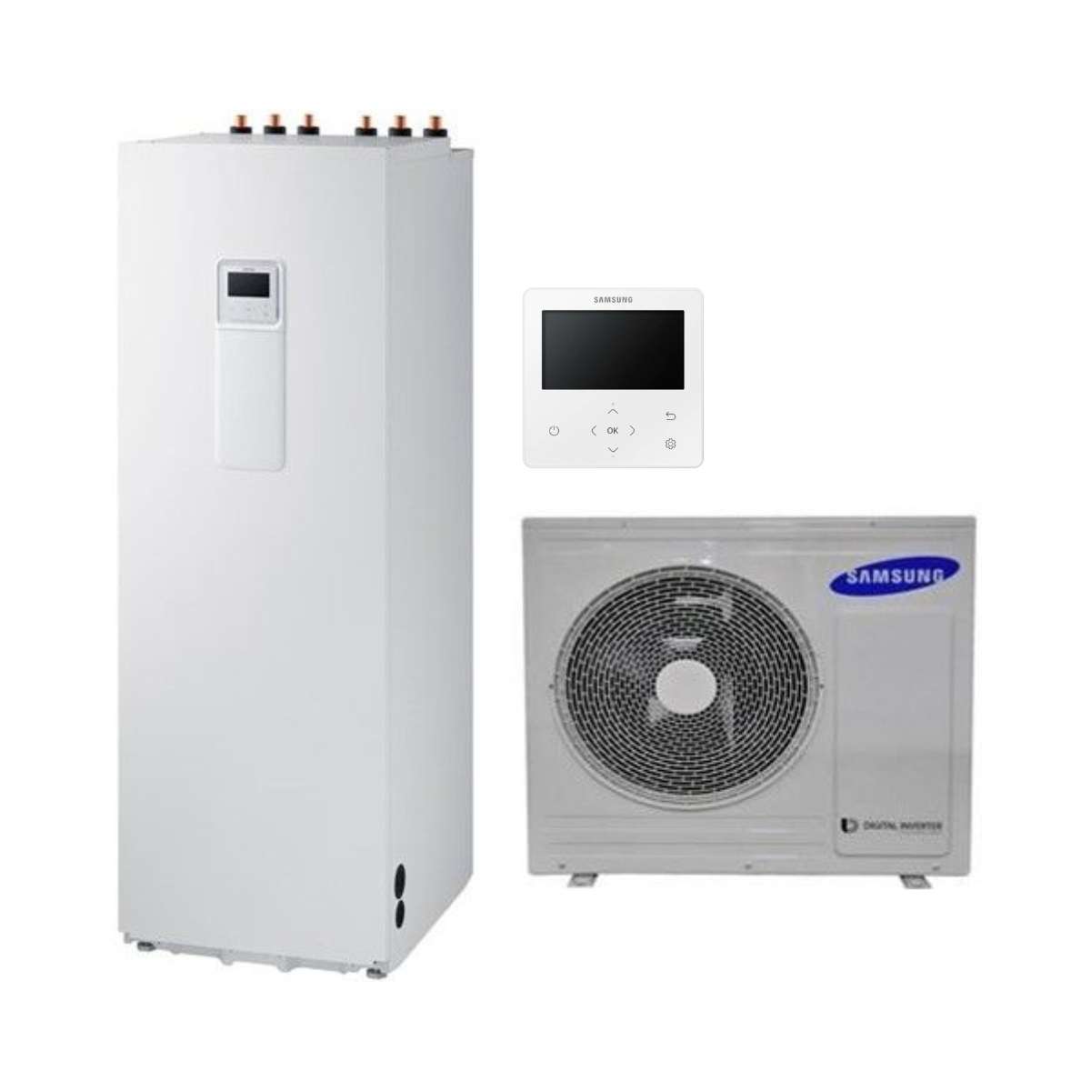 Samsung ClimateHub Split 5kW Aerothermie + 260-Liter-Speicher mit der Referenz SAMCLIMATEHUB5260 von der Marke SAMSUNG