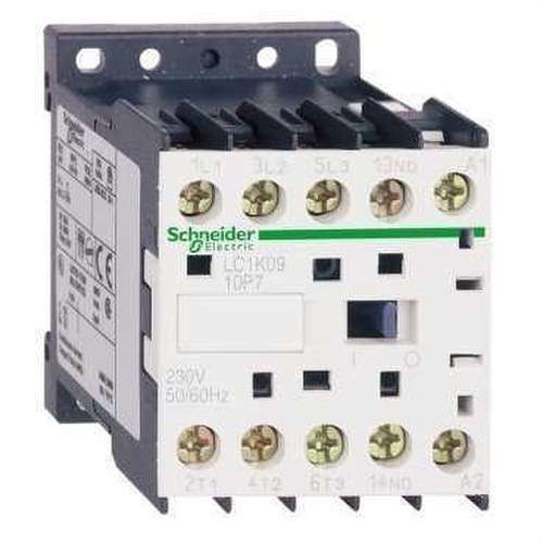 Minikontaktor K Tripolar 12A 230V AC mit der Referenz LC1K1210P7 von der Marke SCHNEIDER ELECTRIC