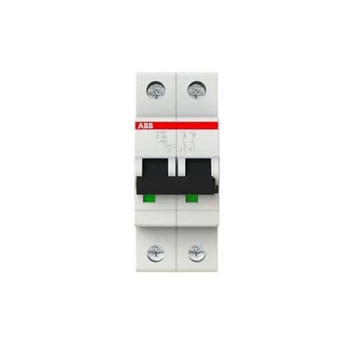 Leitungsschutzschalter S202-C40 2P 40A Charakteristik C 10kA mit der Referenz 2CDS252001R0404 von der Marke ABB