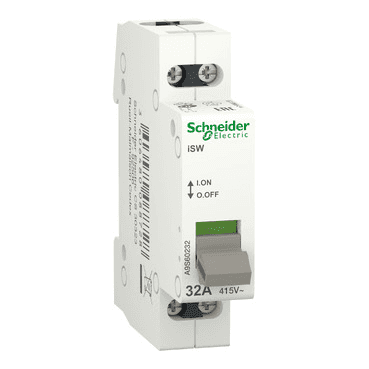 Schalter 2P 32A 415V mit der Referenz A9S60232 von der Marke SCHNEIDER ELECTRIC