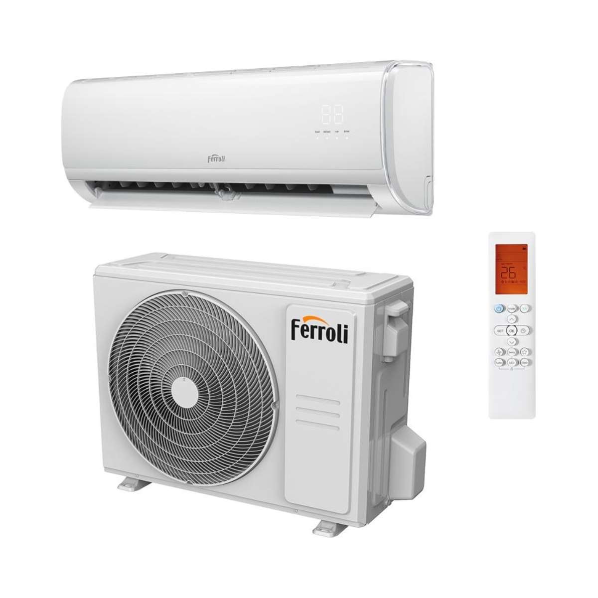 Klimaanlage mit WLAN Ferroli Giada S 18 5,27 kW 18000 BTU mit der Referenz 4B3970189 von der Marke FERROLI