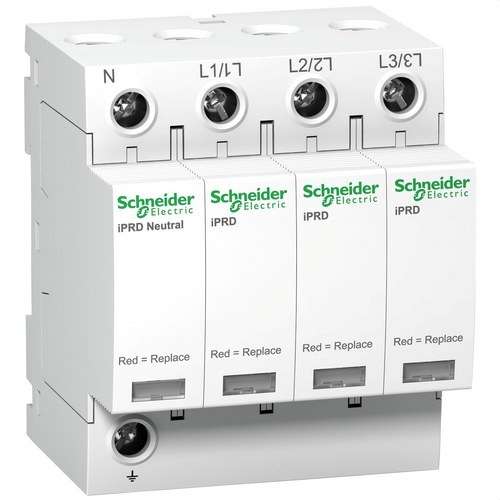 Überspannungsschutzgerät Typ 2 Signal Acti9 iPRD65r 3PN 65 kA mit der Referenz A9L65601 von der Marke SCHNEIDER ELECTRIC