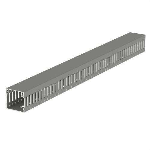 Graue Kabelrinne U23X 42x43mm mit der Referenz 40.40.77 von der Marke UNEX