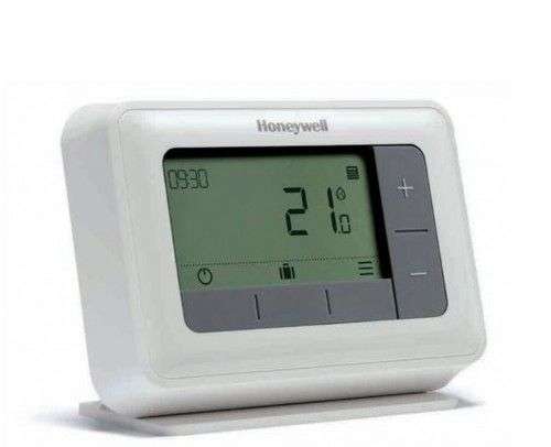 Funkgesteuertes digitales Thermostat T4R mit der Referenz T4H700RF2055 von der Marke HONEYWELL