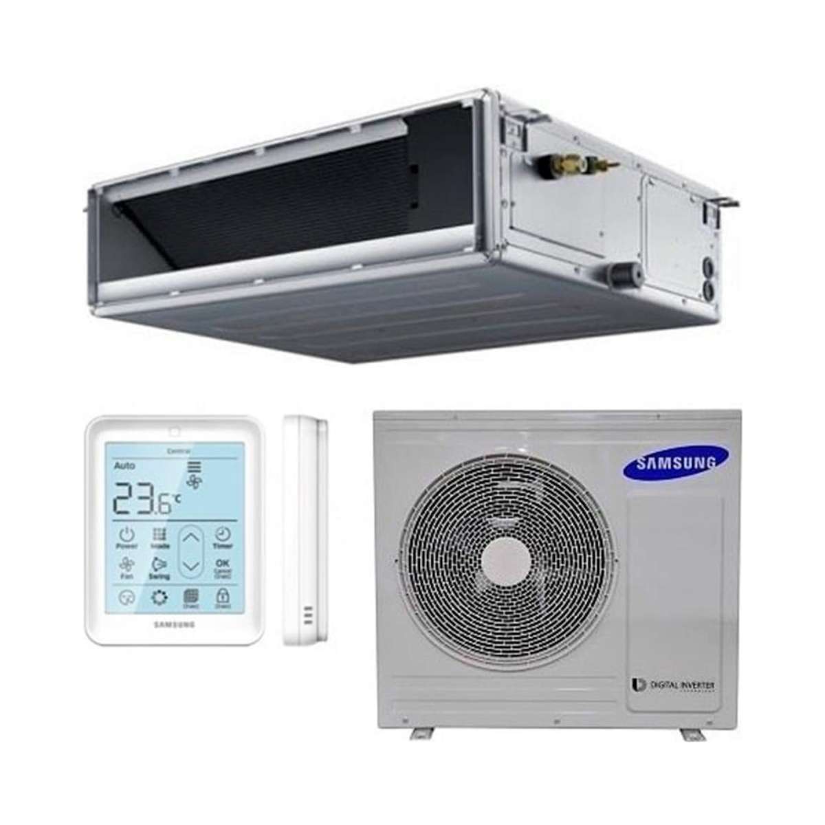 Kanalklimageräte Samsung Deluxe F-AC025RXN 5,0kW 17000 BTU mit der Referenz F-AC052RXN von der Marke SAMSUNG