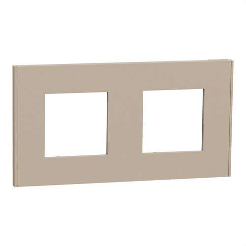 2-fach Rahmen vison New Unica Deco mit der Referenz NU600426 von der Marke SCHNEIDER ELECTRIC