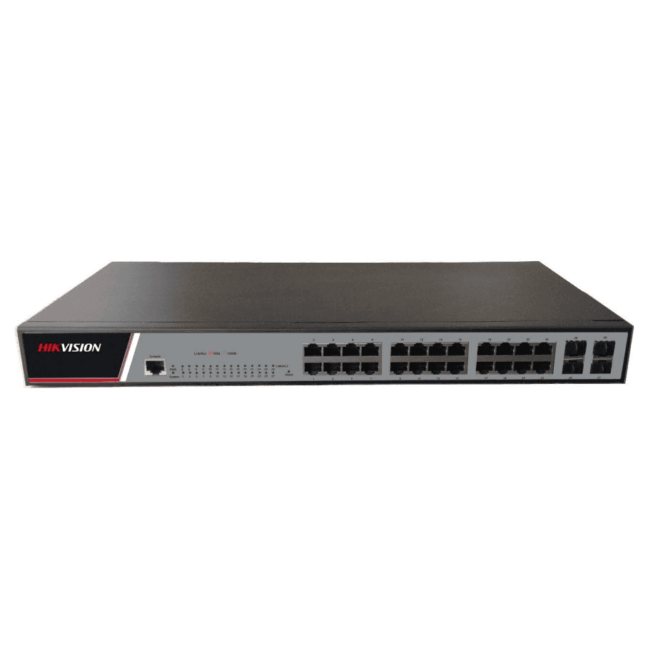 Verwalteter 28-Port-Gigabit-Switch Hikvision DS-3E2528 mit der Referenz DS-3E2528 von der Marke HIKVISION