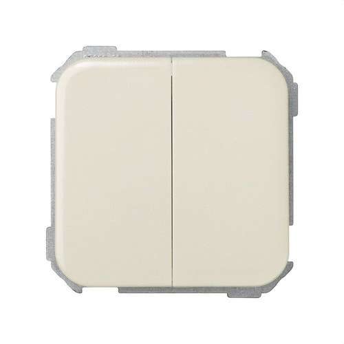 2er-Set Schalter mit Schnellanschlusssystem Elfenbein Simon 31 mit der Referenz 31397-31 von der Marke SIMON