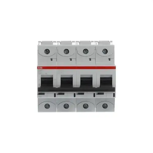 Leitungsschutzschalter 4P 16A Charakteristik B S804PV-SP16 mit der Referenz 2CCF019624R0001 von der Marke ABB