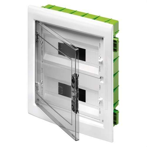 Einbauverteilerkasten mit Rauchglastür 32 Module (18x2) mit der Referenz GW40609PM von der Marke GEWISS