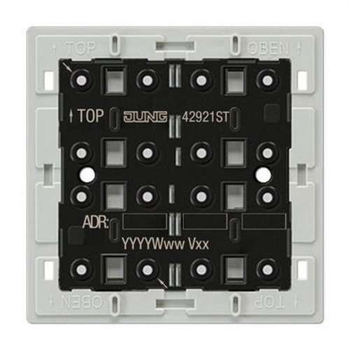 Universeller KNX-Sensor 2-Phasen-Modul mit der Referenz 42921ST von der Marke JUNG