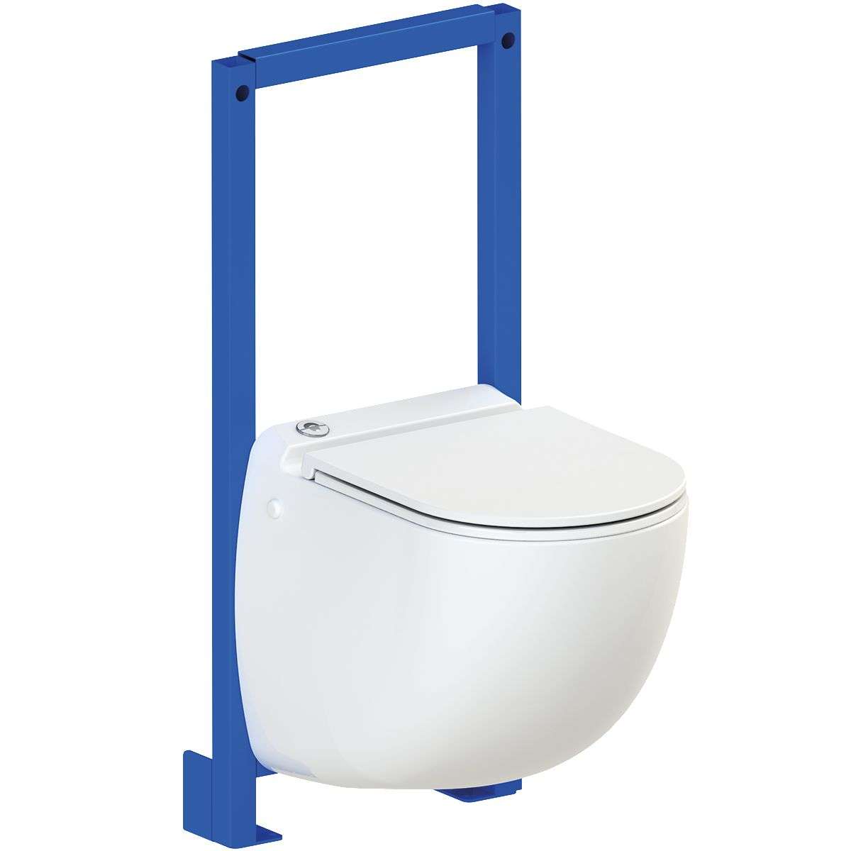 Rahmen mit Zerkleinerer-WC SFA Sanicompact Comfort+ mit der Referenz C72LVCPLUS von der Marke SFA SANITRIT