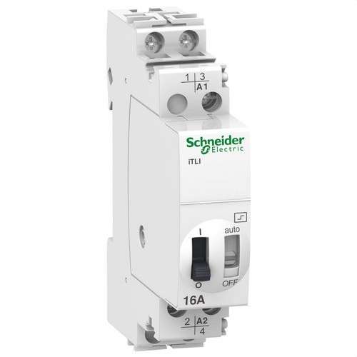 Telerruptor ITLI 1P 16A 230V AC 110V DC mit der Referenz A9C30815 von der Marke SCHNEIDER ELECTRIC