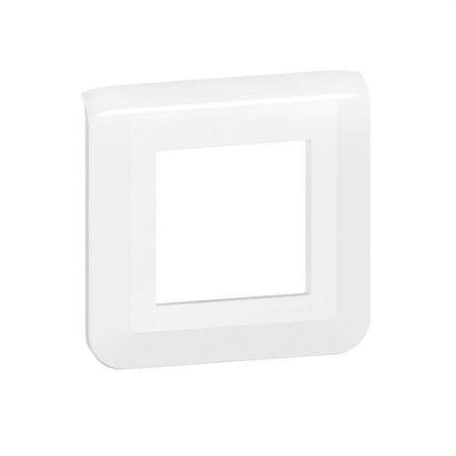 Einzelrahmen Legrand Mosaic 2 Module weiß mit der Referenz 277802L von der Marke LEGRAND