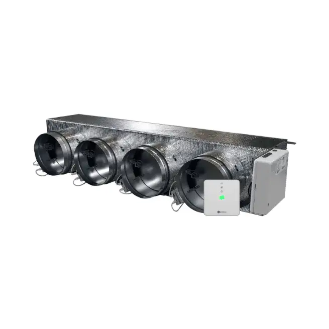 Motorized Plenum Airzone Easyzone 25 Wi-Fi Medium AZC25DAIBS07M4 for Daikin – 4 outlets Ø200 mm (medium capacity) with reference AZC25DAIBS07M4 from the brand AIRZONE