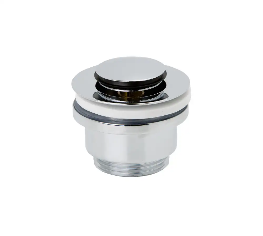 Universal drain valve with "Click" system chrome with reference 100205 45 from the brand GENEBRE