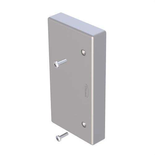 Endkappe Farbe Aluminium 50X100 U24X mit der Referenz 93371-03 von der Marke UNEX